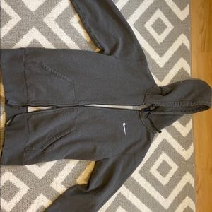 Nike Club Swoosh Full Zip Hoodie Mens